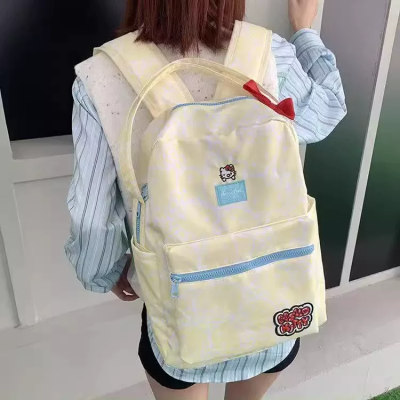 【考生网专属渠道】日本代购Hellokitty书包大容量初高中小学生可爱防水凯蒂猫双肩包图6