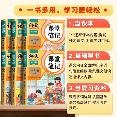 《考生网专供》2025年新版小学课堂笔记五年级语文人教版图5