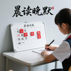 英语晨读晚默小纸条 人教版（四年级下）