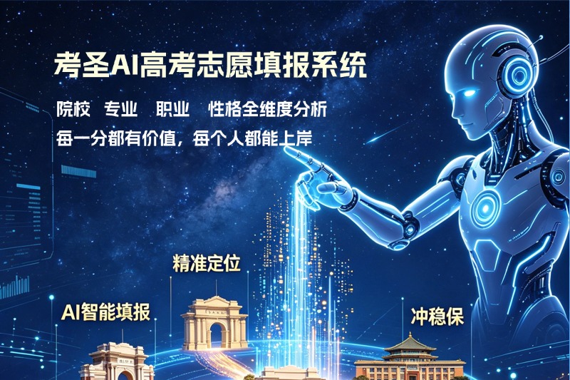 考生网考圣升学管家高考志愿填报系统