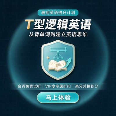 小学高段暑期T型逻辑思维英语提升计划图1